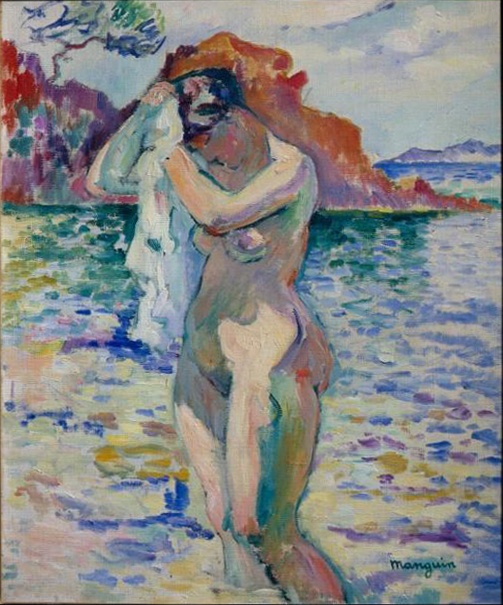 Henri Manguin (1874-1949). Baigneuse (Woman Bather)