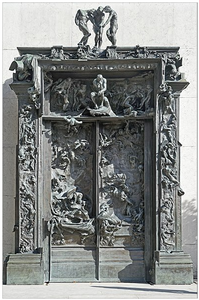 Auguste Rodin, The Gates of Hell, 1890, bronze
