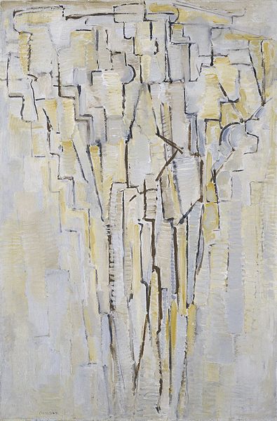 Piet Mondrian, A Tree, oil on canvas, 1913