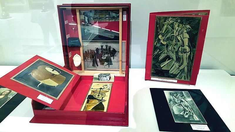 Marcel Duchamp, Boite-en-valise, Series F, Cleveland Museum of Art, Cleveland, Ohio, 1935-1940