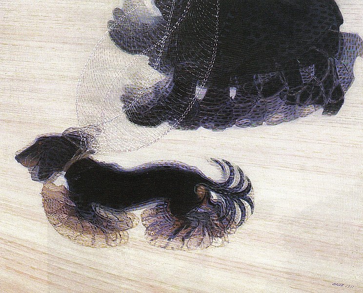 Giacomo Balla, Dynamism of a Dog on a Leash, 1912