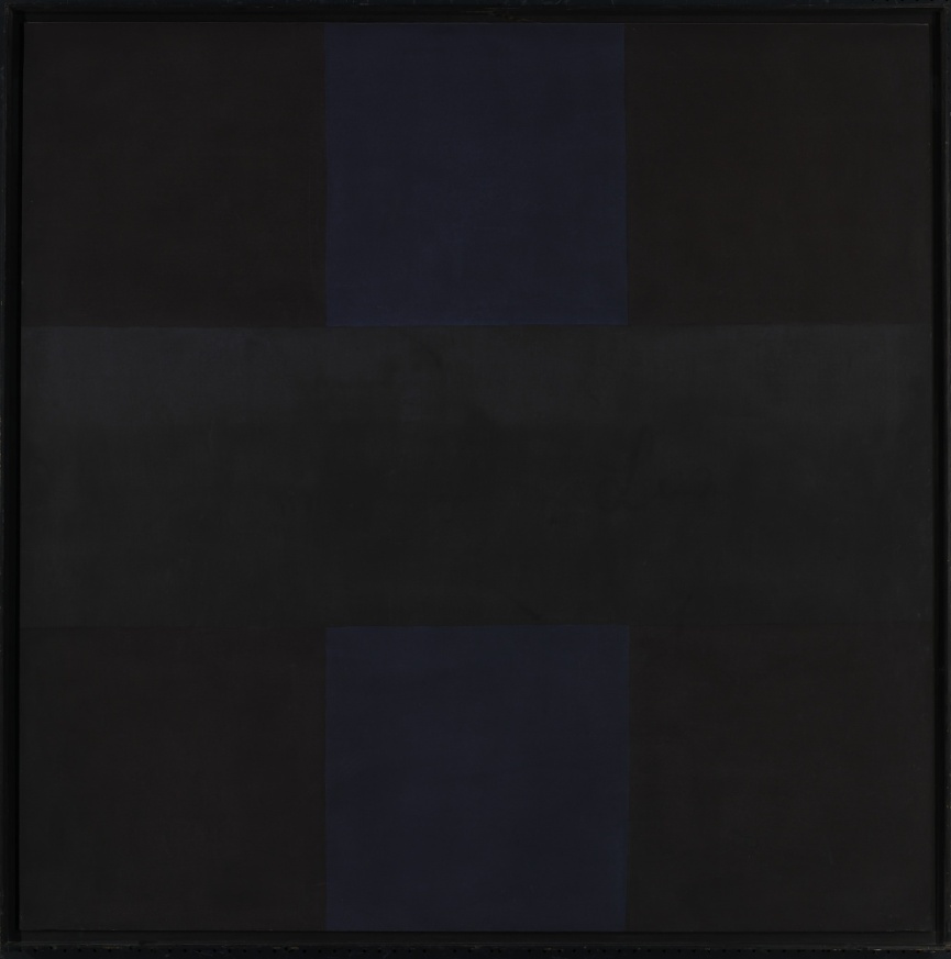Ad Reinhardt, Abstract Painting no. 4, 1961, oil on linen,