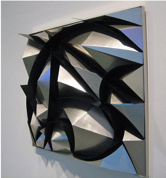 Giacomo Balla, Sculptural Construction of Noise and Speed, 1914-15, reconstructed 1968