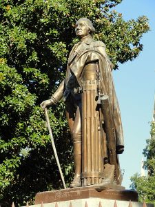 Jean-Antoine Houdin, George Washington, bronze copy, North Carolina State Capitol.