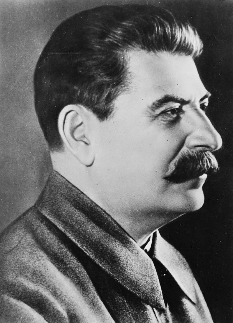 Portrait of Josef Stalin.